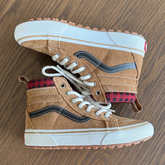 Vans Kids Brown High-Top Sneakers - Picture 1 of 4